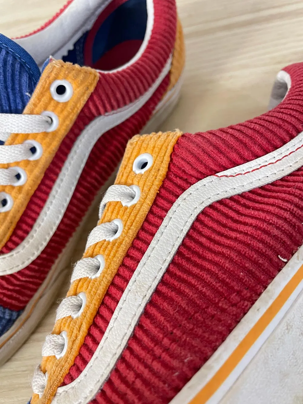 vans chunky cord low profile sneaker sold by Good Market Thrift Store product image thumbnail 2