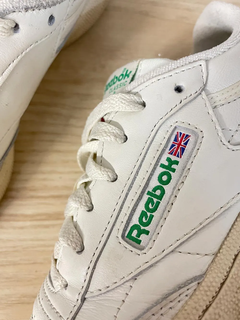 reebok women's club 85 vintage sneaker sold by Good Market Thrift Store product image thumbnail 2