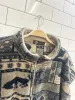 vintage 90s le pied de biche western oversized fleece vest sold by Good Market Thrift Store