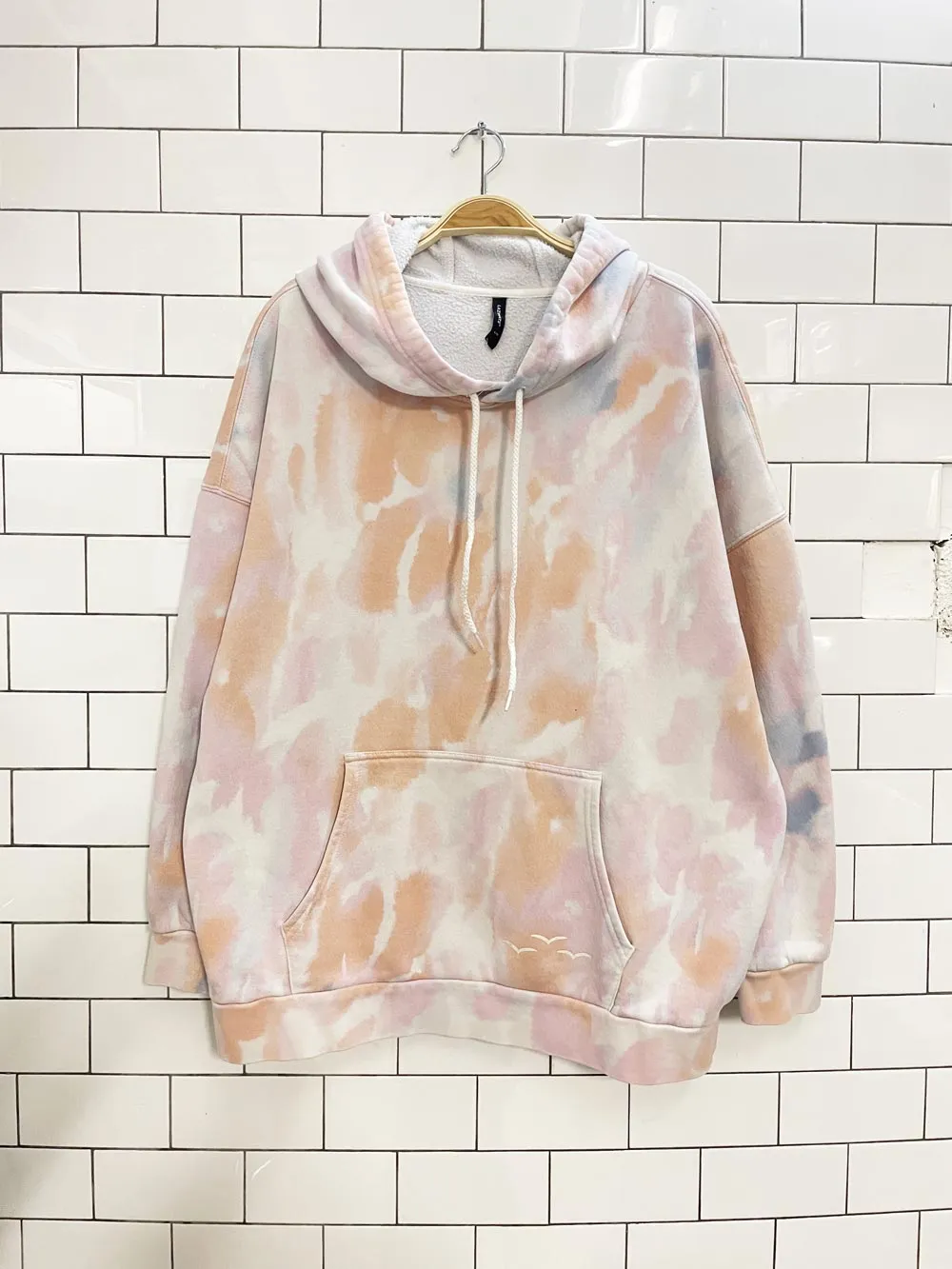 lazypants oversized tie dye hoodie sold by Good Market Thrift Store