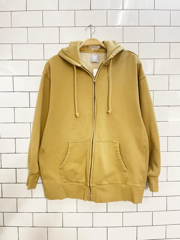 tna cozy af oversized full zip hoodie sold by Good Market Thrift Store