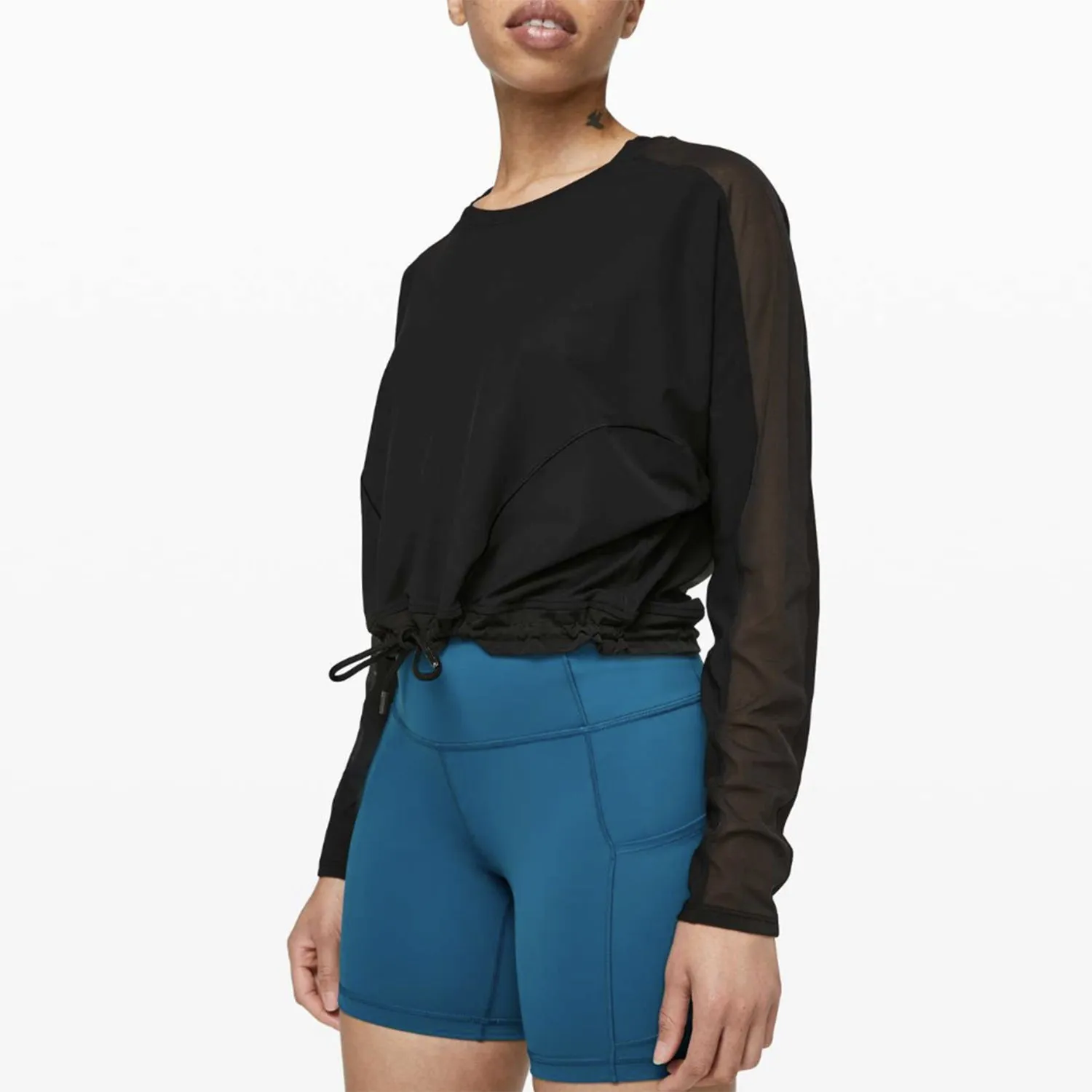 lululemon 2019 reach for the run long sleeve sold by Good Market Thrift Store product image thumbnail 4