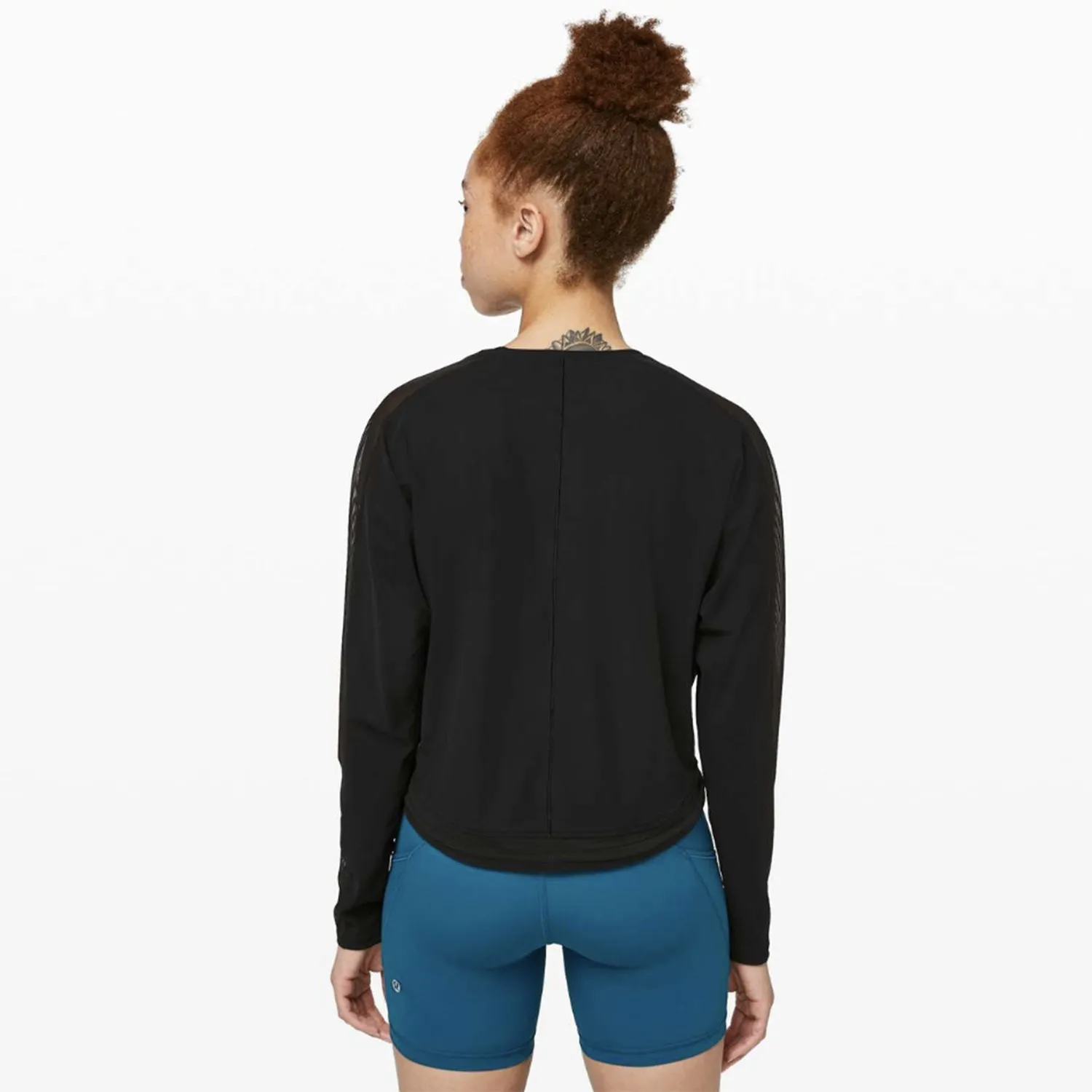 lululemon 2019 reach for the run long sleeve sold by Good Market Thrift Store product image thumbnail 3