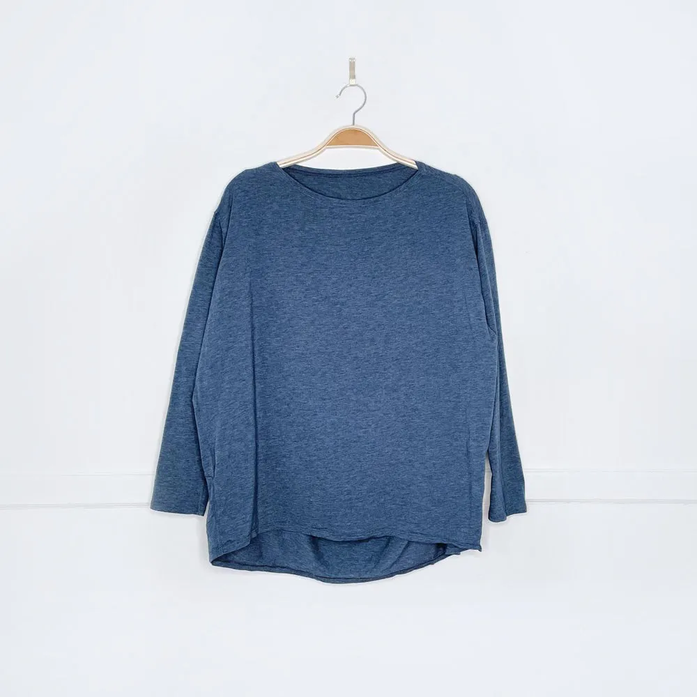 lululemon 2020 back in action long sleeve tee sold by Good Market Thrift Store product image thumbnail 4