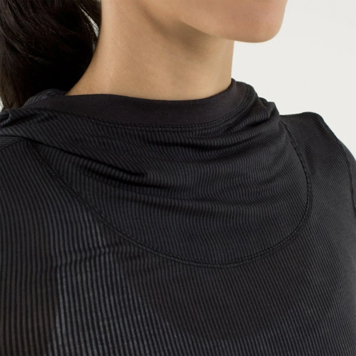 lululemon karmady light ribbed long sleeve hoodie sold by Good Market Thrift Store product image thumbnail 2