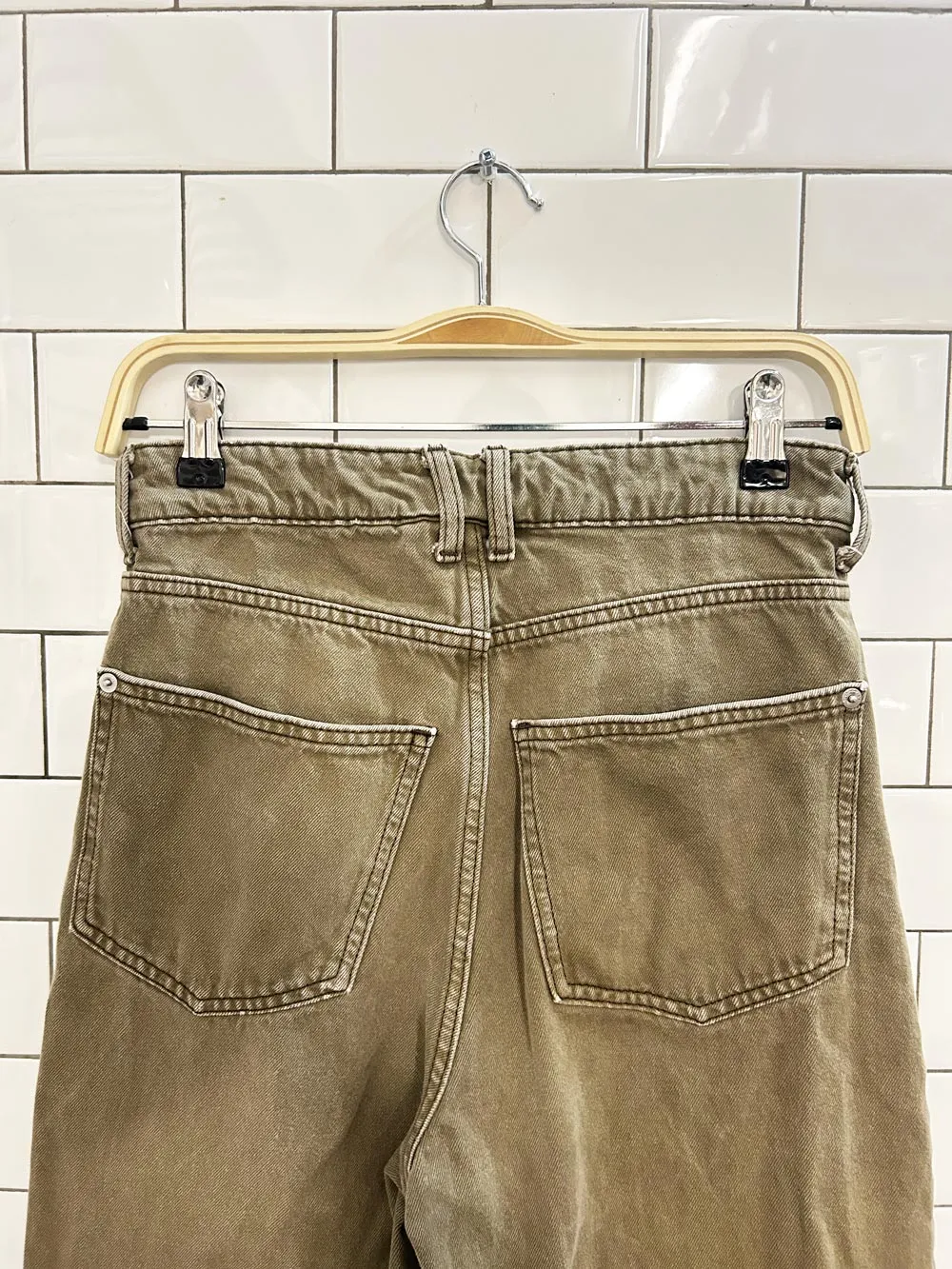 h&m baggy wide leg pant sold by Good Market Thrift Store product image thumbnail 3