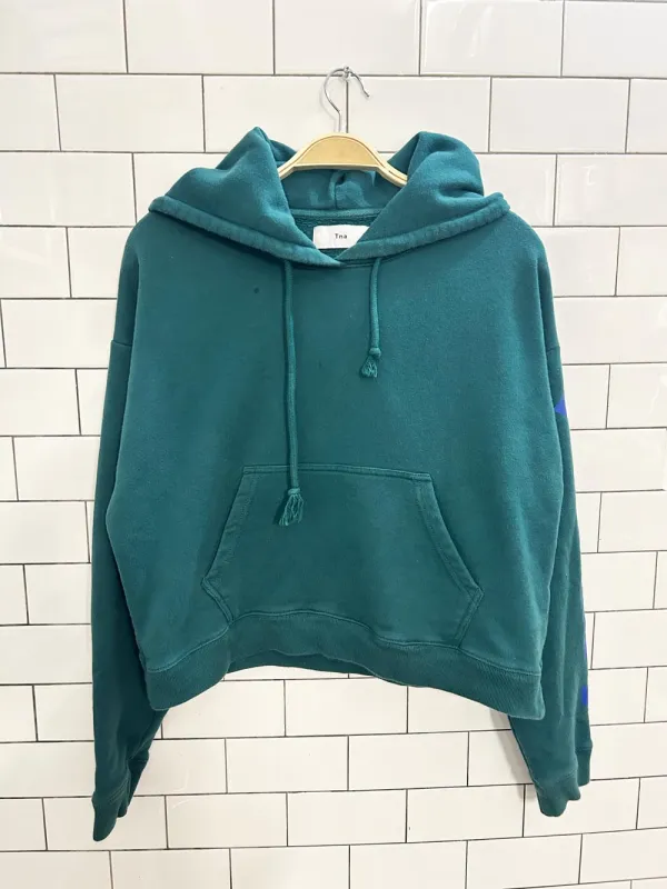 tna oversized graphic hoodie sold by Good Market Thrift Store