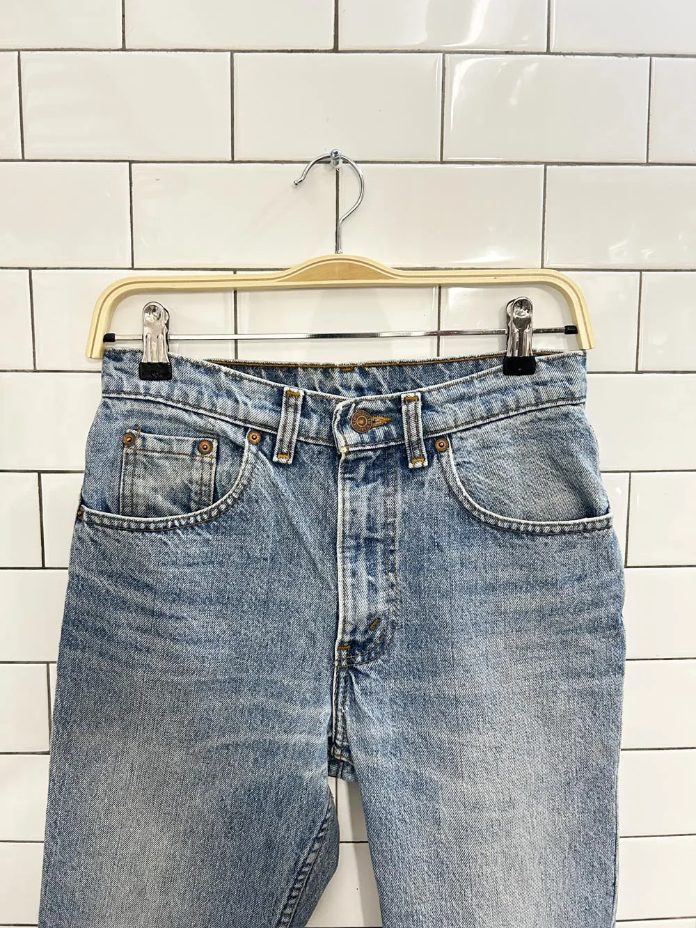 vintage 00s levi's 531 straight jeans sold by Good Market Thrift Store product image thumbnail 2