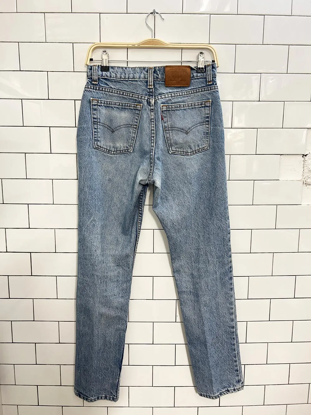 vintage 00s levi's 531 straight jeans sold by Good Market Thrift Store product image thumbnail 4