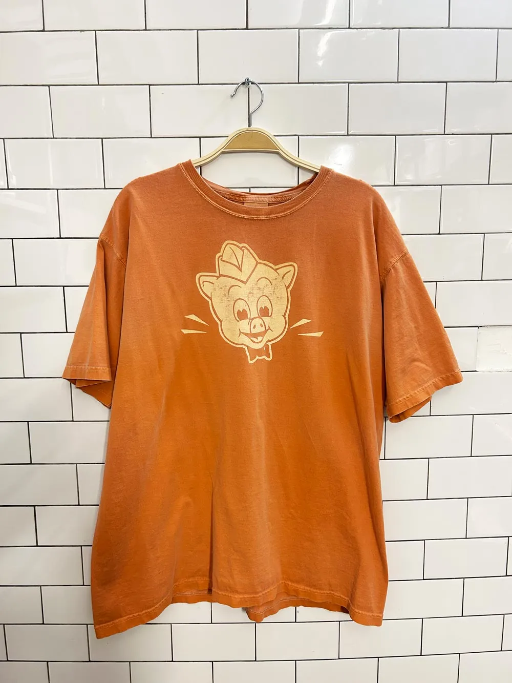 vintage 00s piggly wiggly supermarket graphic tee sold by Good Market Thrift Store