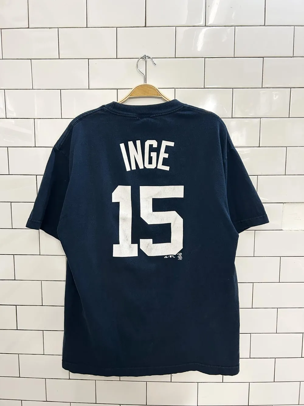 vintage detroit tigers brandon inge tee sold by Good Market Thrift Store product image thumbnail 3