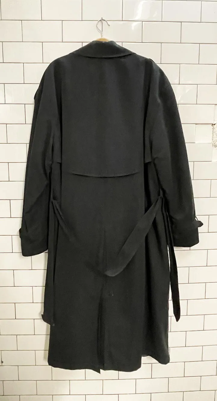 vintage london fog lined soft touch trench coat sold by Good Market Thrift Store product image thumbnail 5