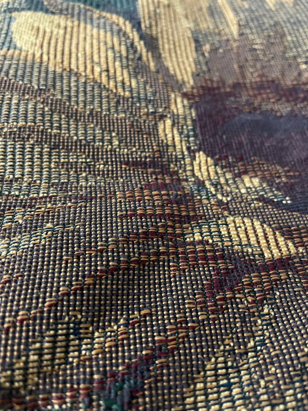 vintage 00s sunflower tapestry tote bag sold by Good Market Thrift Store product image thumbnail 4