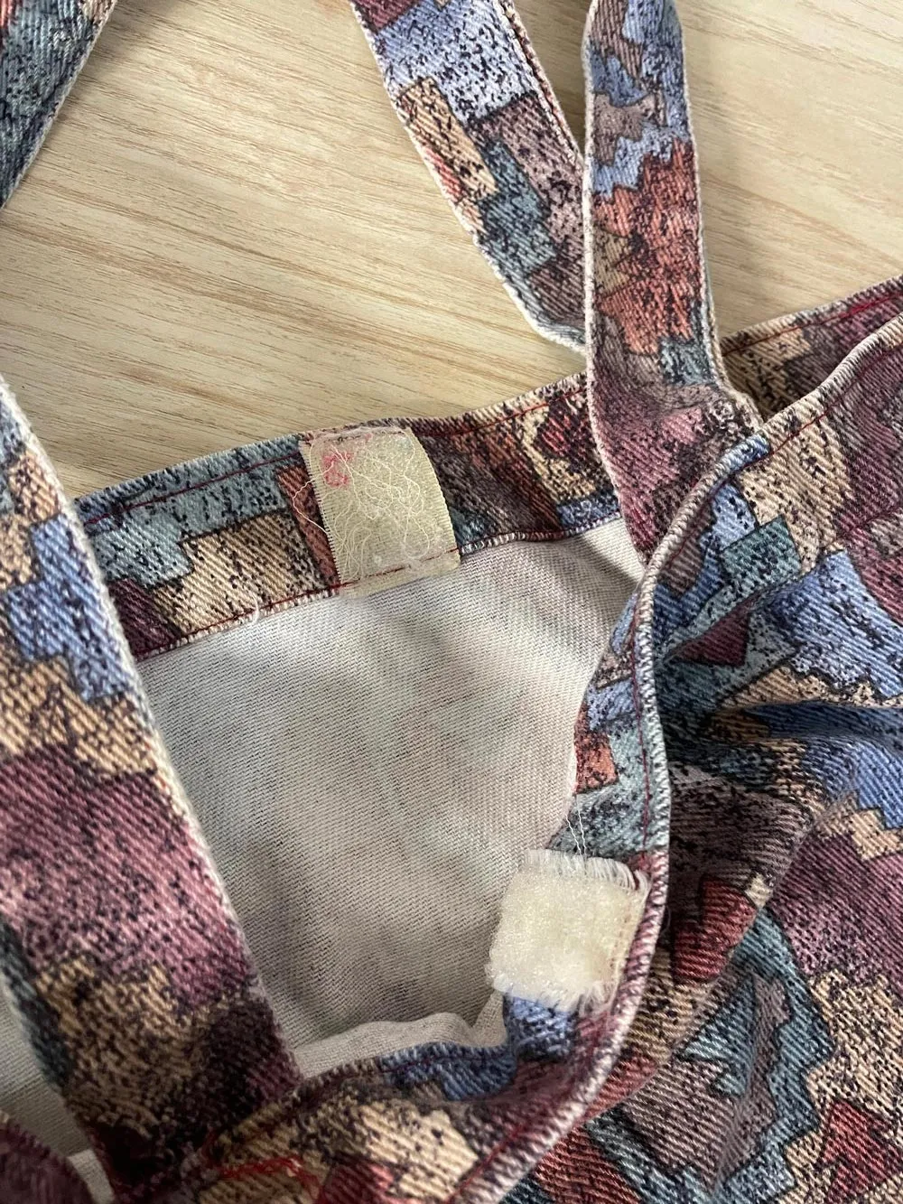 vintage southwestern tote bag sold by Good Market Thrift Store product image thumbnail 3