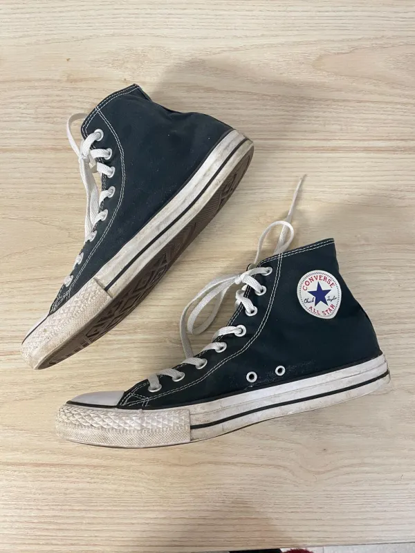 converse chuck taylor all star high top sneakers sold by Good Market Thrift Store