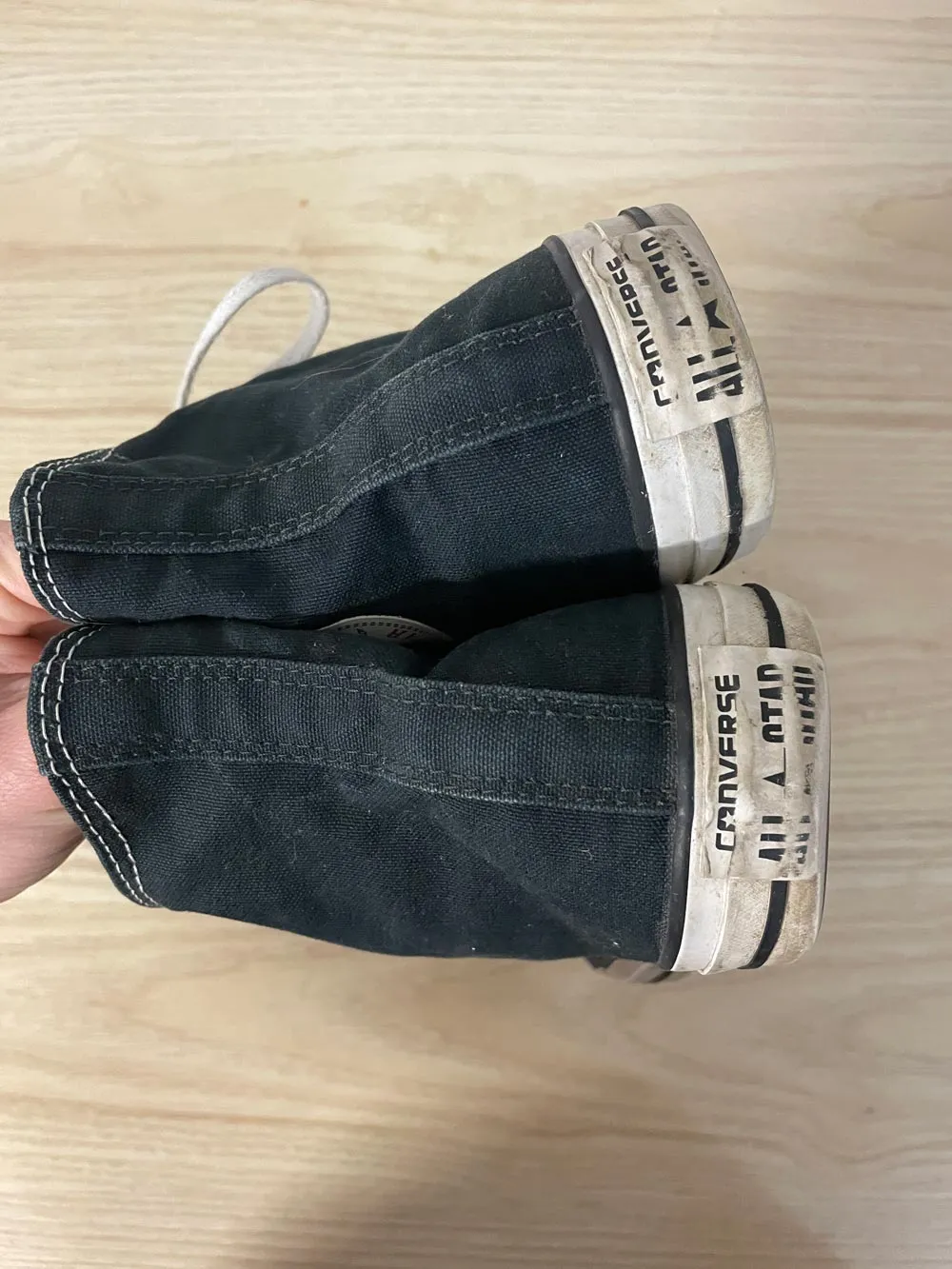 converse chuck taylor all star high top sneakers sold by Good Market Thrift Store product image thumbnail 4