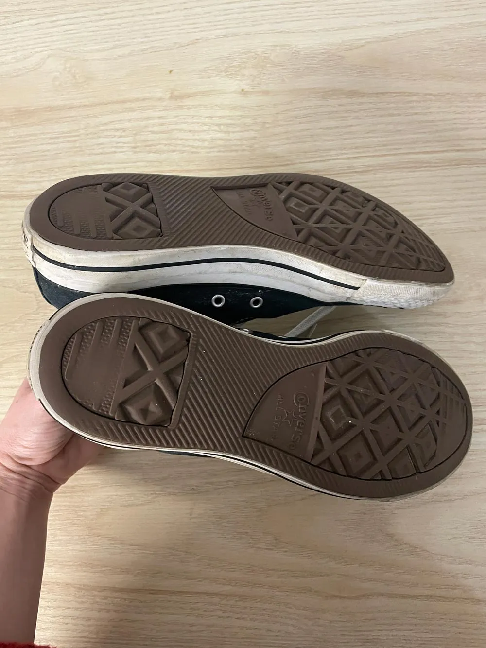 converse chuck taylor all star high top sneakers sold by Good Market Thrift Store product image thumbnail 5