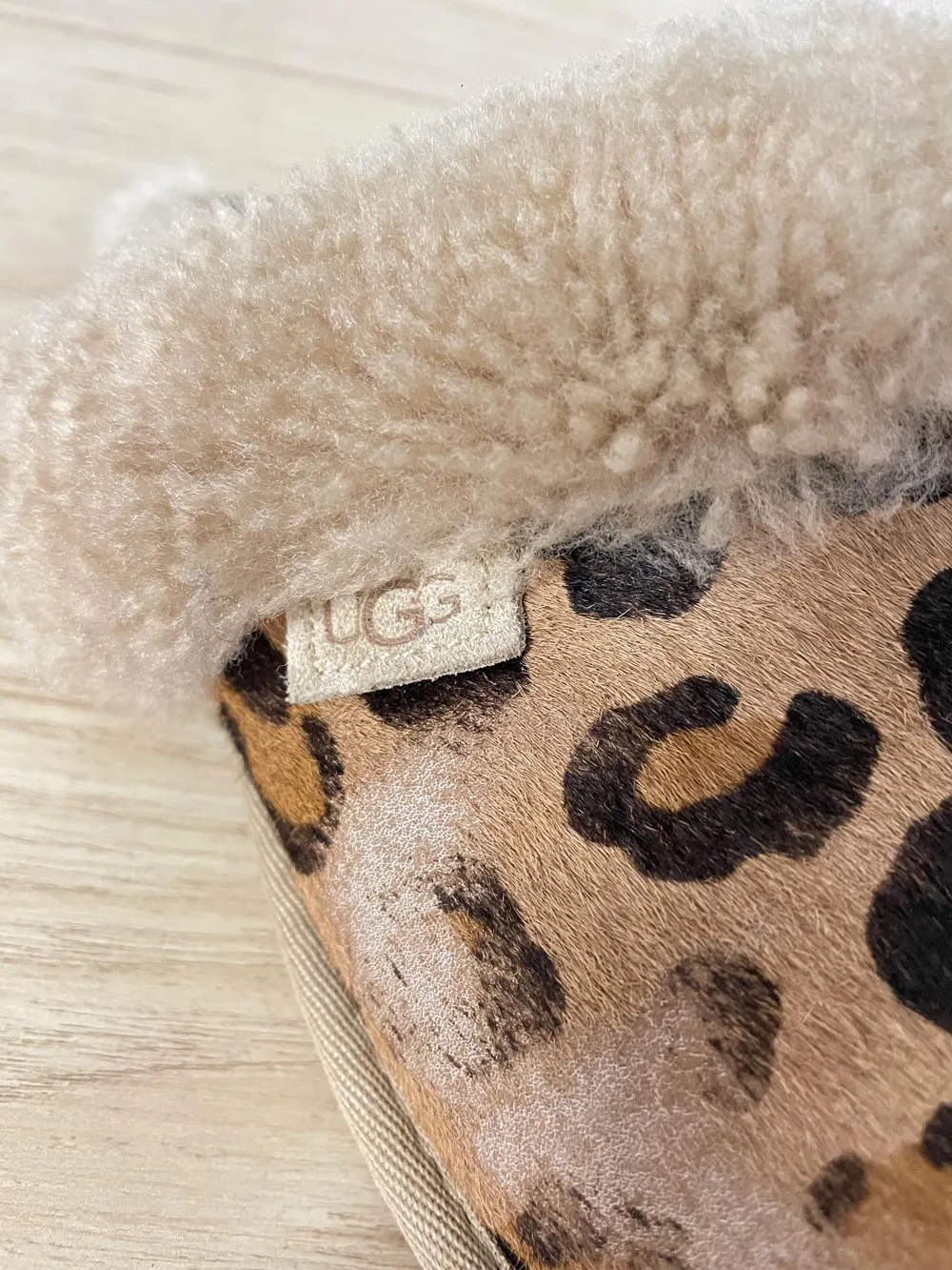 ugg scuffette II spotty sheepskin slipper sold by Good Market Thrift Store product image thumbnail 2