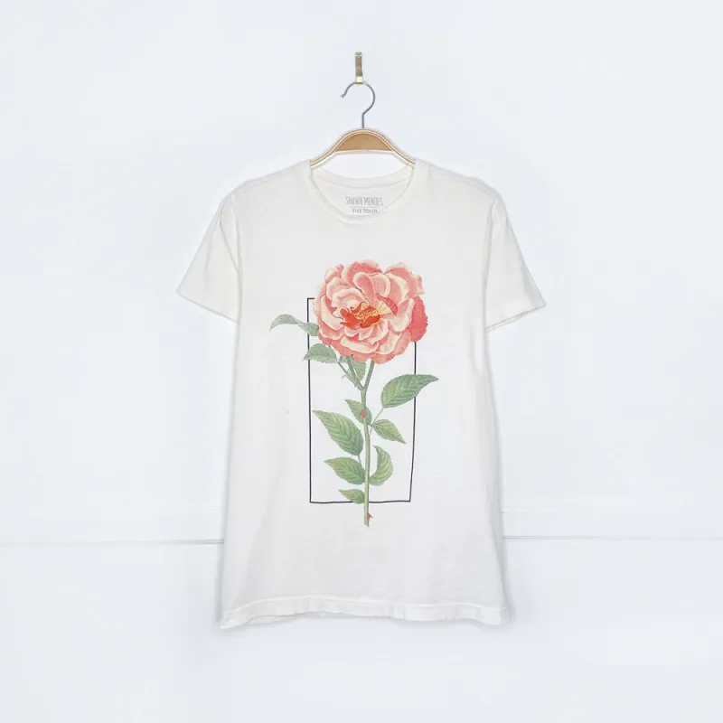 shawn mendes 2019 the tour rose tee sold by Good Market Thrift Store