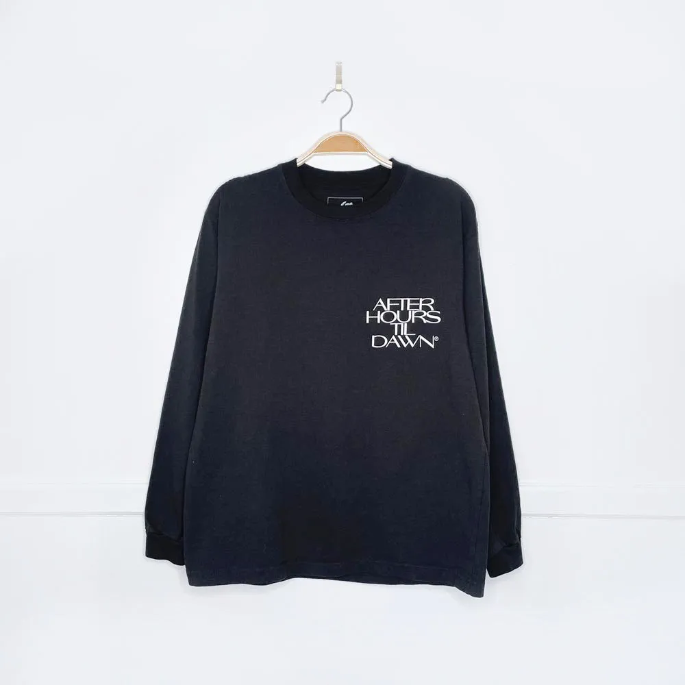 the weekend after hours til dawn tour long sleeve tee sold by Good Market Thrift Store