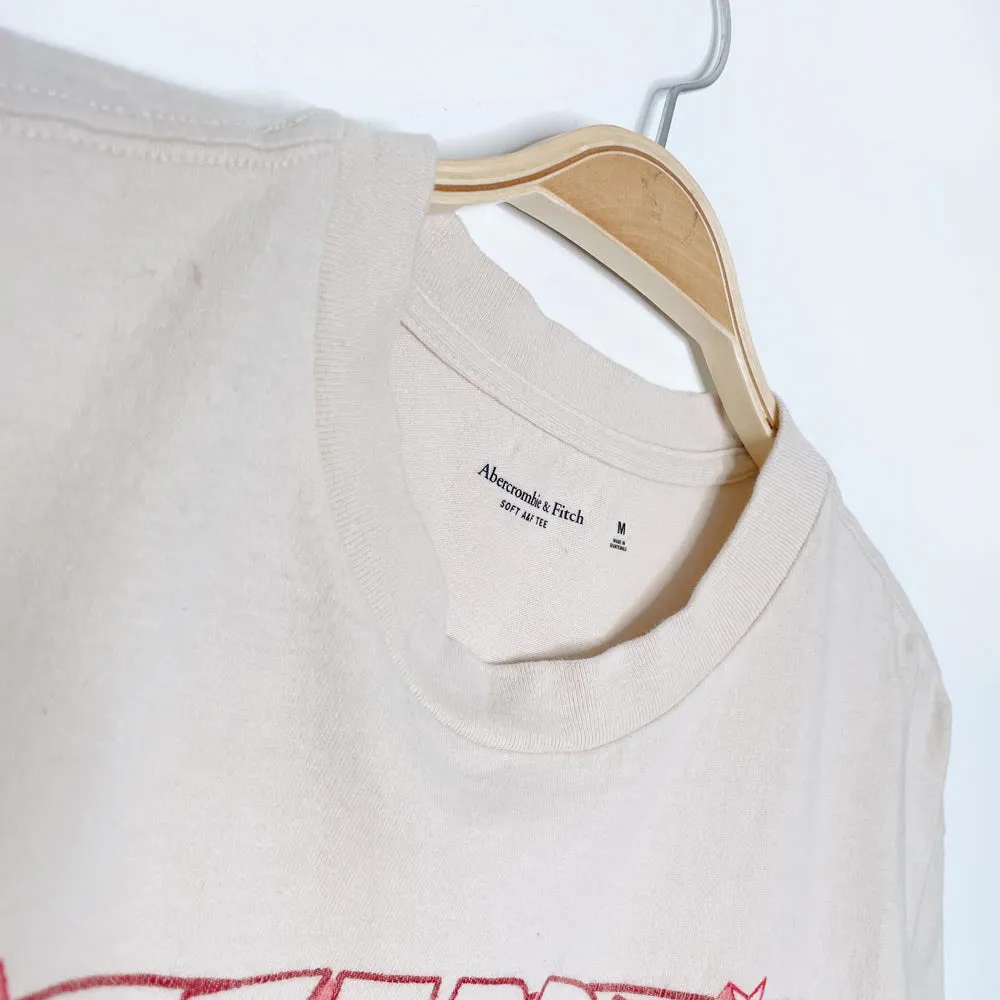 abercrombie led zeppelin us tour 1973 blimp tee sold by Good Market Thrift Store product image thumbnail 4