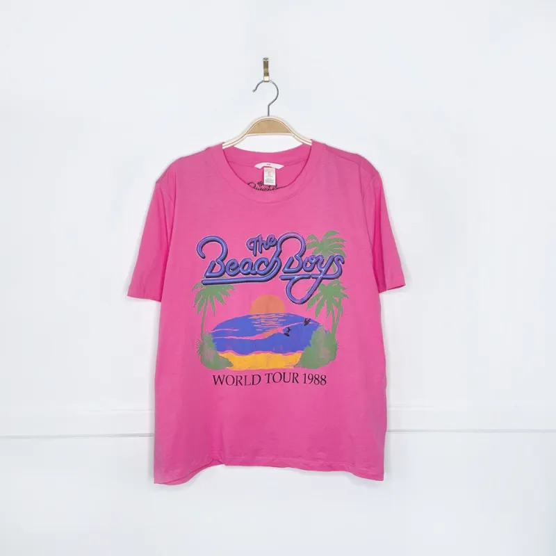 h&m x the beach boys 2023 world tour 88 reprint tee sold by Good Market Thrift Store