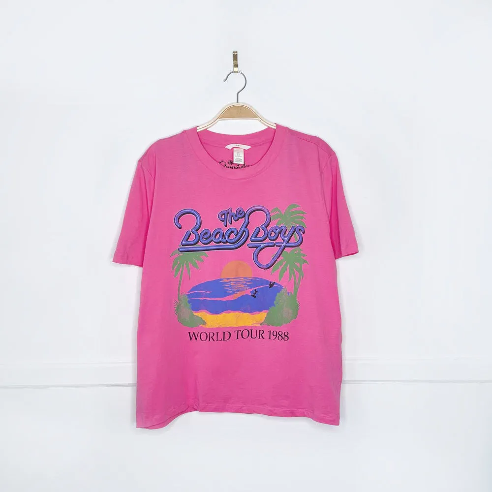 h&m x the beach boys 2023 world tour 88 reprint tee sold by Good Market Thrift Store