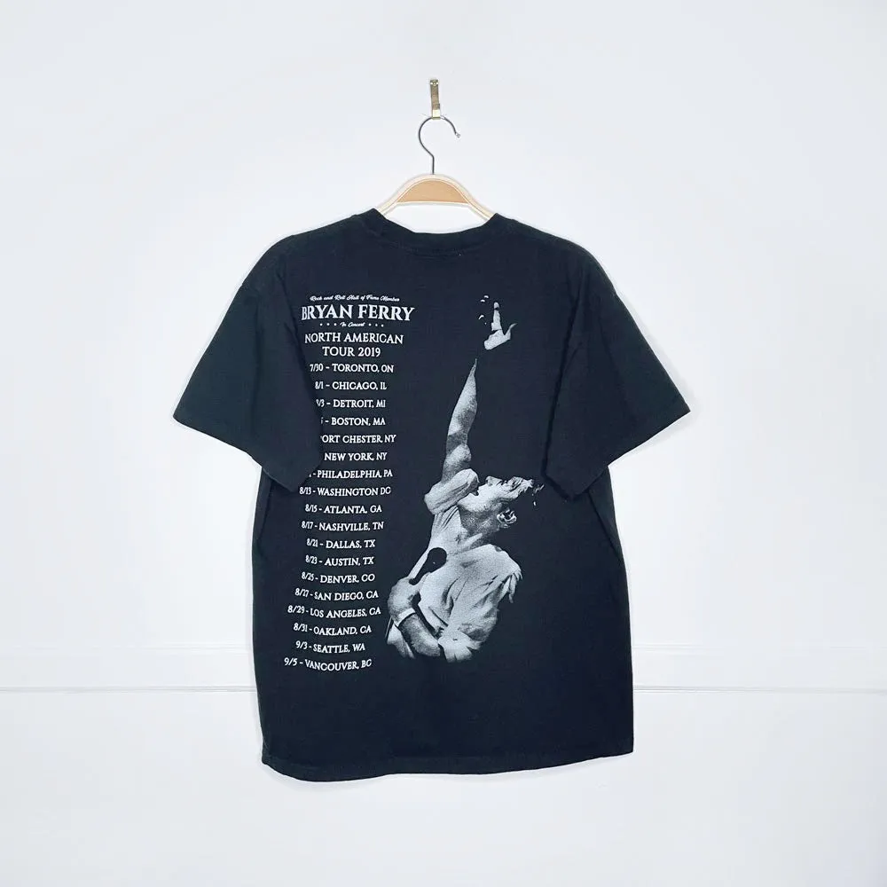 bryan ferry 2019 north american tour tee sold by Good Market Thrift Store product image thumbnail 3