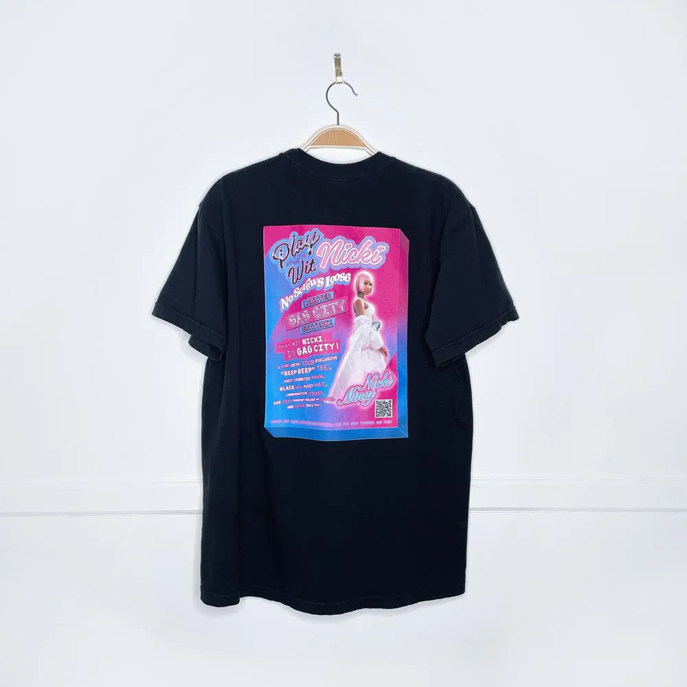 nicki minaj 2024 play wit nicki graphic tee sold by Good Market Thrift Store product image thumbnail 3