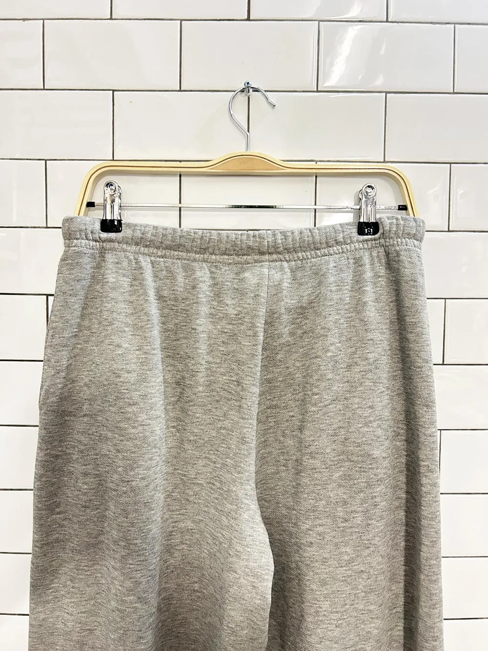 vintage 00s nike minimal check drawstring sweatpants sold by Good Market Thrift Store product image thumbnail 3