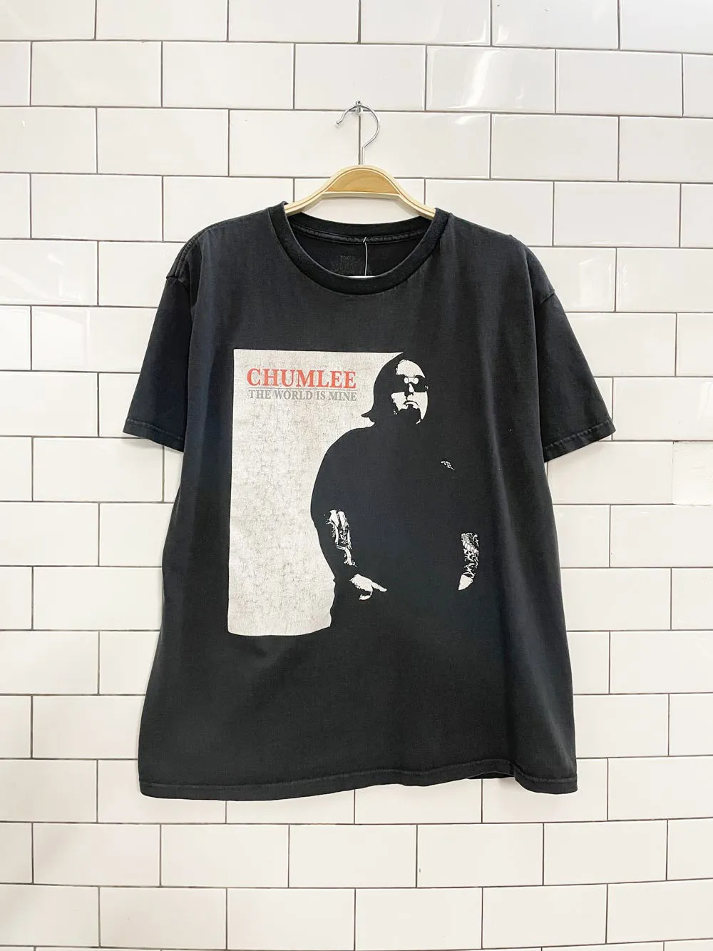 vintage 00s chumlee pawn stars graphic tee sold by Good Market Thrift Store