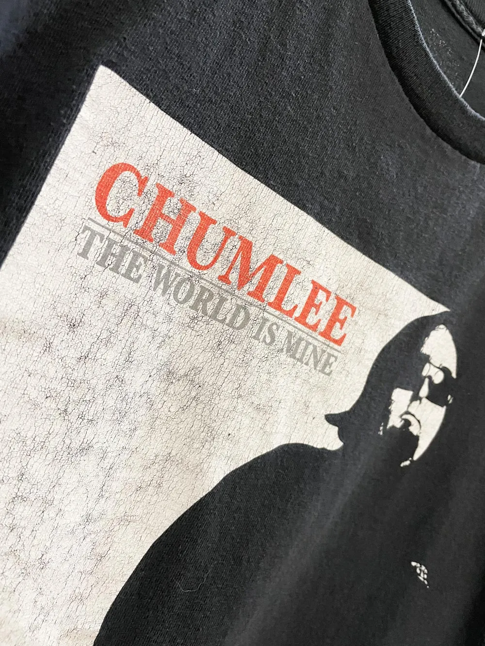 vintage 00s chumlee pawn stars graphic tee sold by Good Market Thrift Store product image thumbnail 2