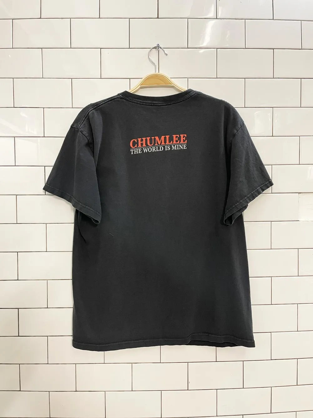 vintage 00s chumlee pawn stars graphic tee sold by Good Market Thrift Store product image thumbnail 3