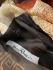 vintage 80s gina renoir metallic chiffon scarf sold by Good Market Thrift Store