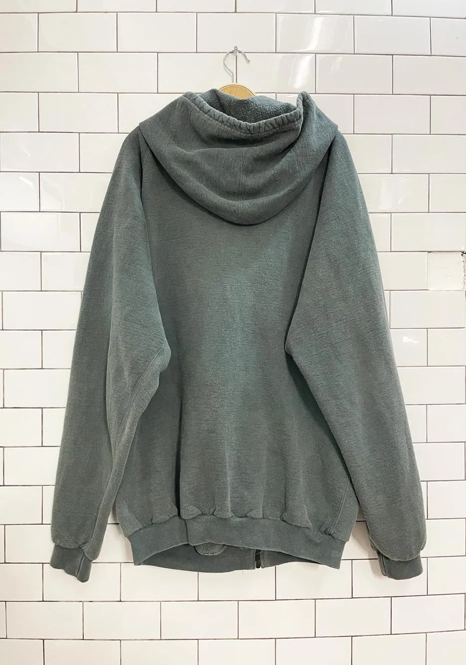 vintage 90s non-fiction full zip cottagecore hoodie sold by Good Market Thrift Store product image thumbnail 3