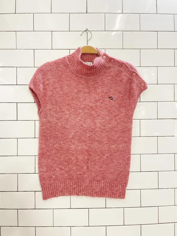 vintage arnold palmer knit sleeveless sweater sold by Good Market Thrift Store