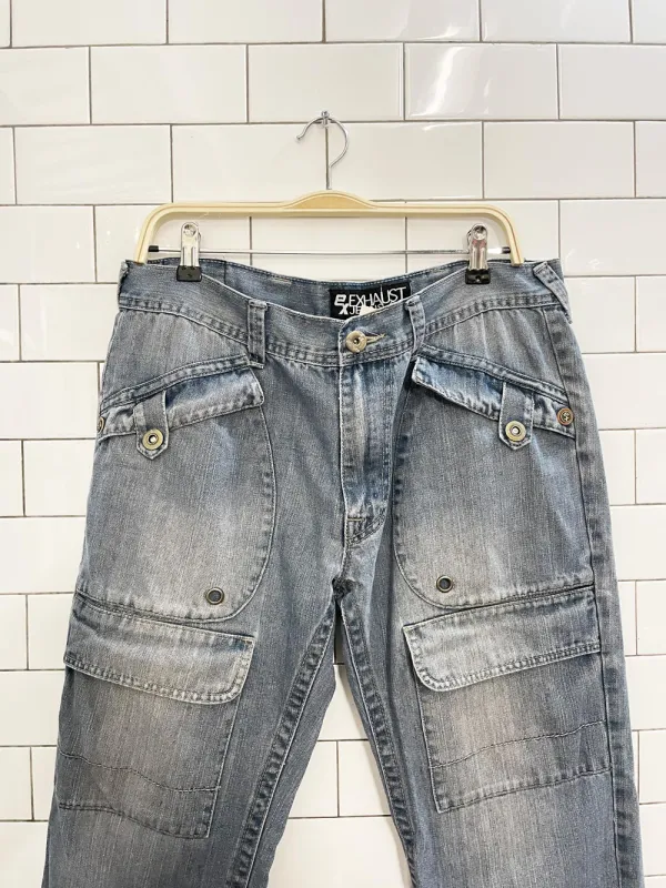 y2k exhaust loose fit jeans sold by Good Market Thrift Store