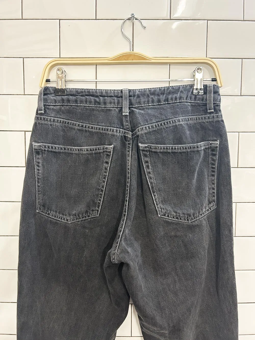 topshop moto mom jeans sold by Good Market Thrift Store product image thumbnail 2
