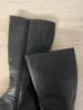 vintage 90s aldo chunky heeled knee high leather boot sold by Good Market Thrift Store