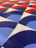 vintage geo shapes japan satin scarf sold by Good Market Thrift Store
