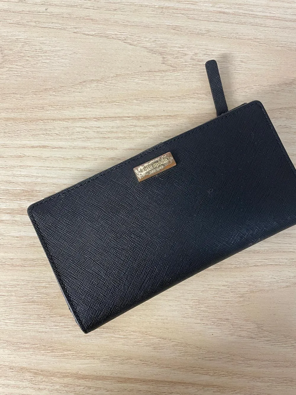 kate spade saffiano leather wallet sold by Good Market Thrift Store