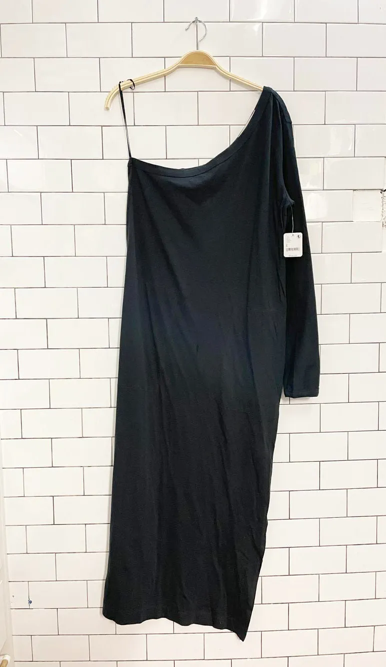 nwt free people kara one shoulder midi dress sold by Good Market Thrift Store product image thumbnail 4