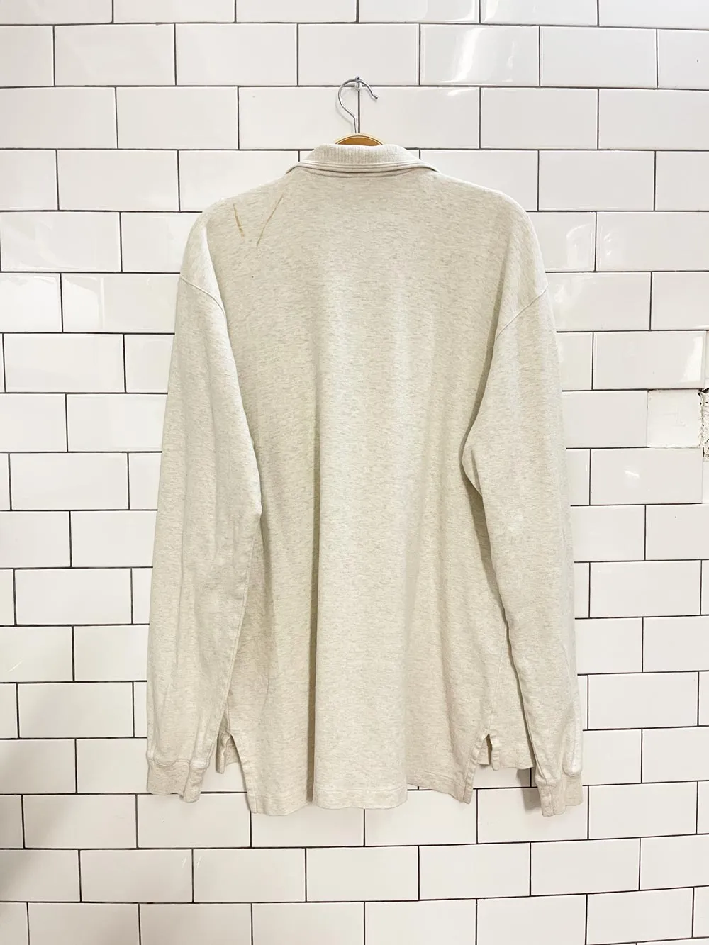 vintage eddie bauer long sleeve polo sold by Good Market Thrift Store product image thumbnail 5