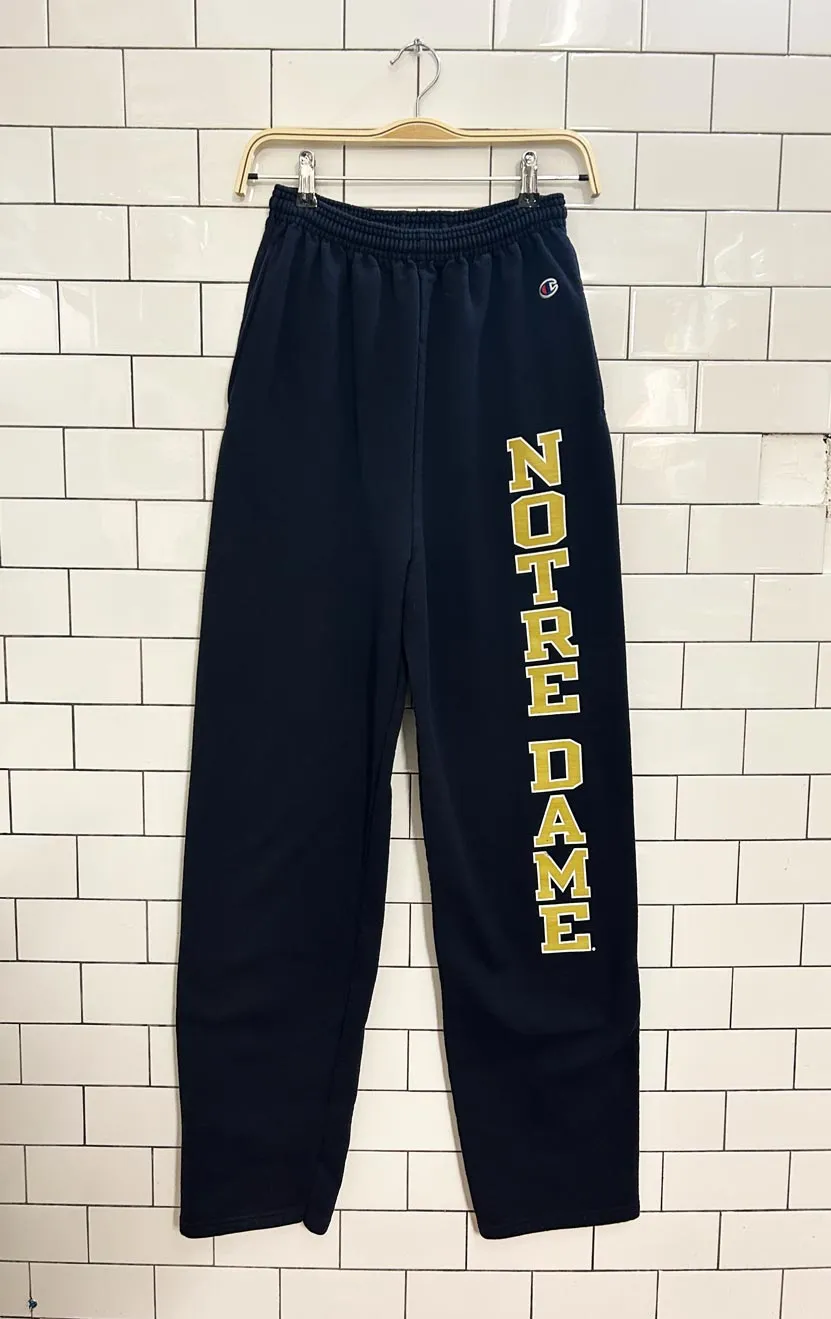 champion notre dame sweatpants sold by Good Market Thrift Store product image thumbnail 3