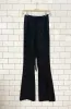 zara wrap around tie waist split leg flared pant sold by Good Market Thrift Store