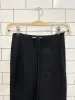 zara wrap around tie waist split leg flared pant sold by Good Market Thrift Store