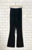 zara wrap around tie waist split leg flared pant sold by Good Market Thrift Store