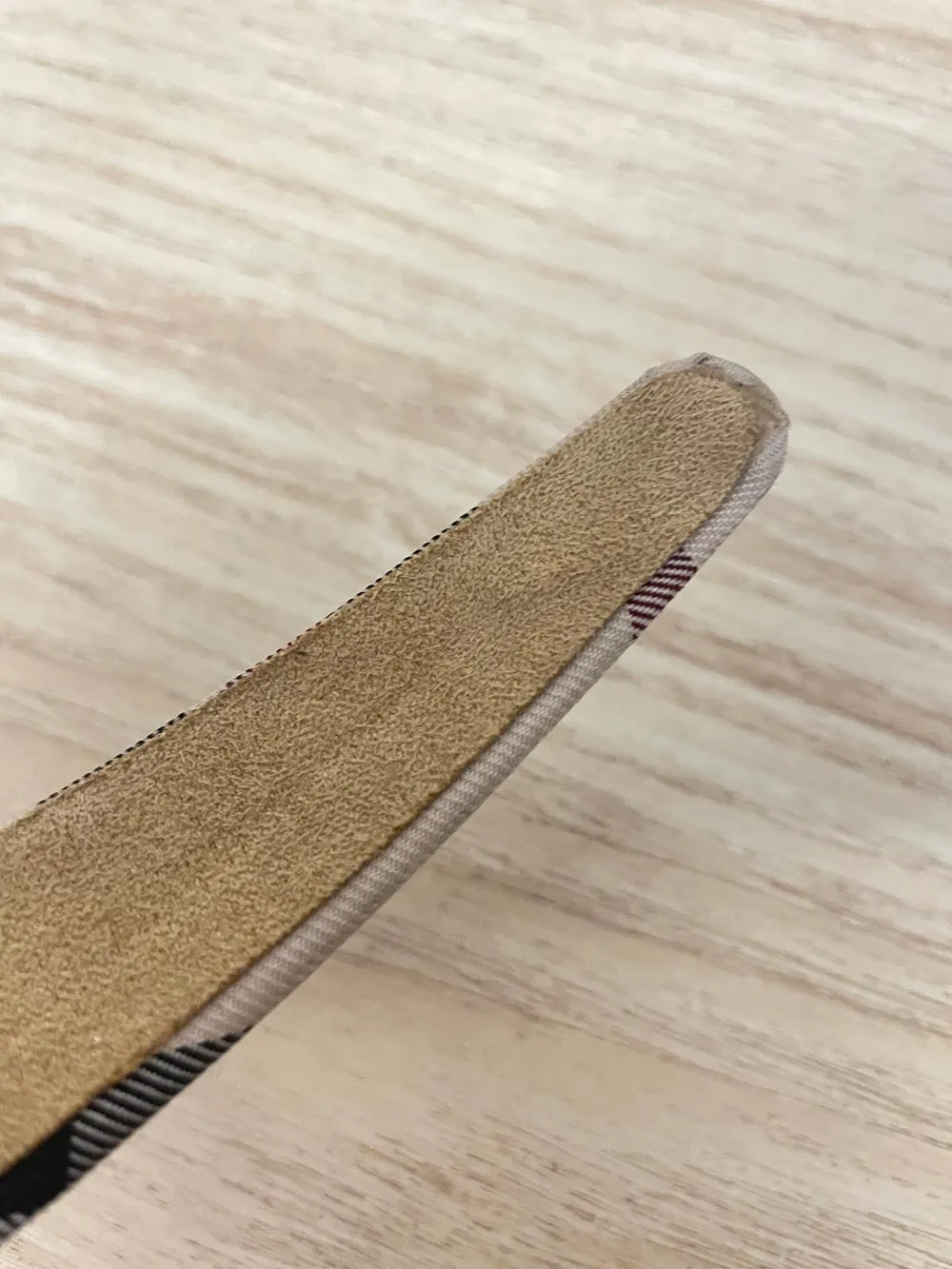 tartan nova check headband sold by Good Market Thrift Store product image thumbnail 2