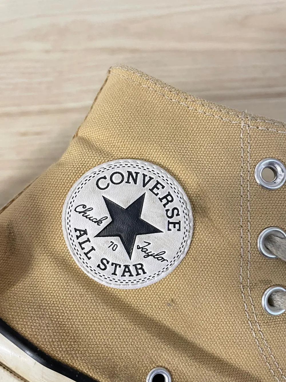 converse chuck taylor high top sneakers sold by Good Market Thrift Store product image thumbnail 4