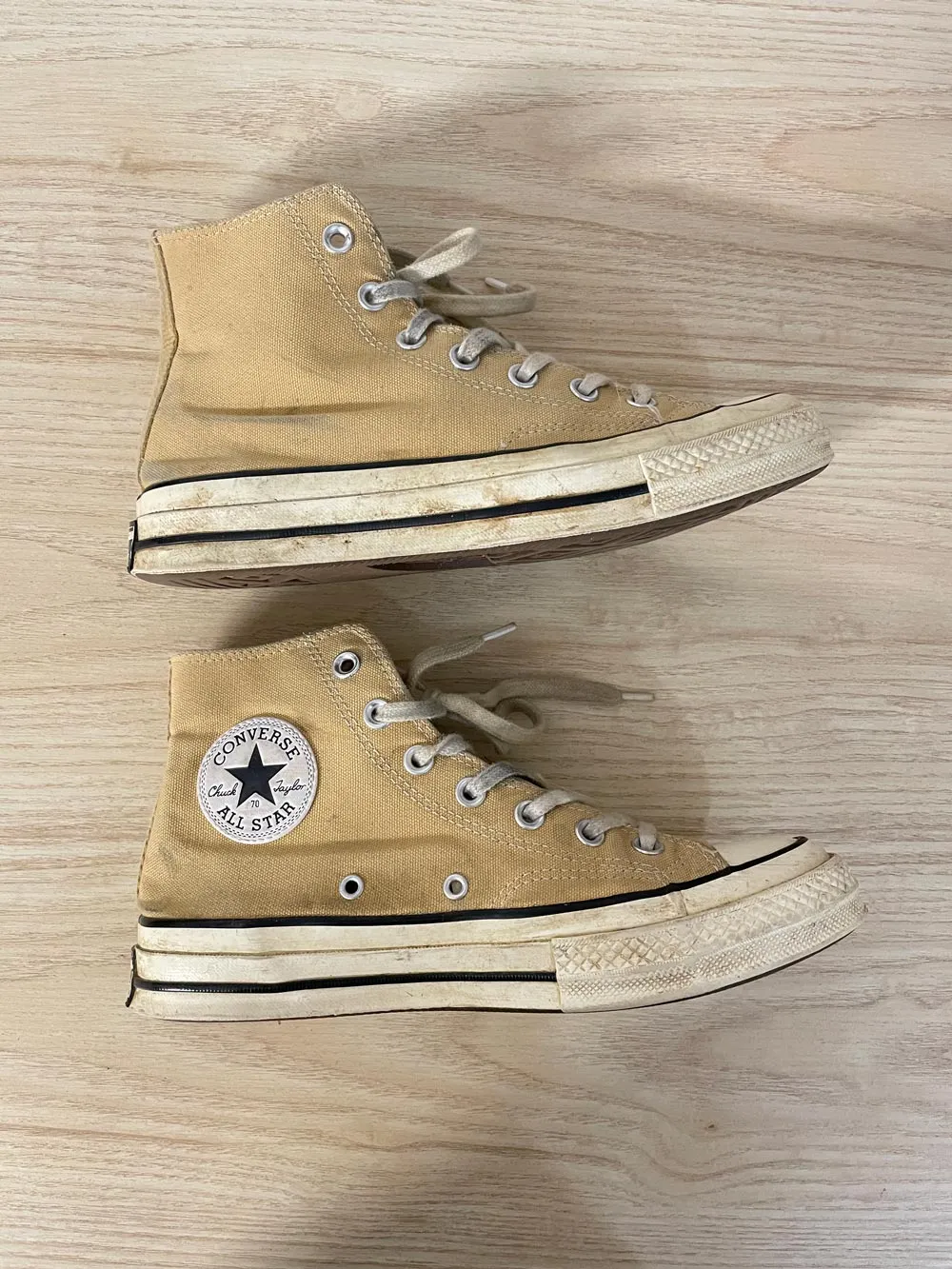 converse chuck taylor high top sneakers sold by Good Market Thrift Store product image thumbnail 3